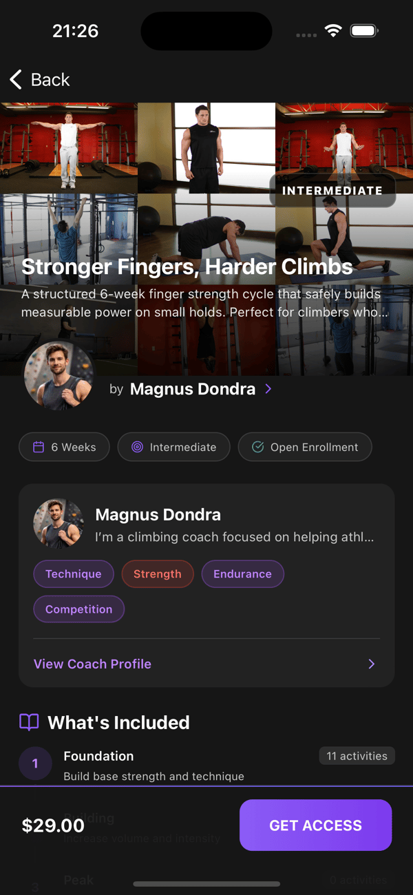 A program in the marketplace